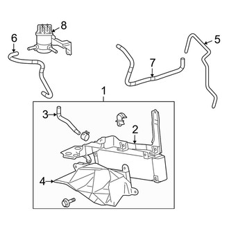 Toyota OE - Cooling - Trans Oil Cooler (Automatic CVT Tr)