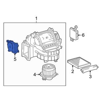 Toyota OE - HVAC Air Adjustment Control Motor