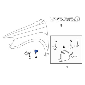Toyota OE - Fender Molding Grommet