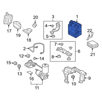 Toyota OE - ABS Modulator Valve