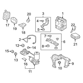 Toyota OE - Electrical - ABS Components (Hybrid / Hybrid Limited)