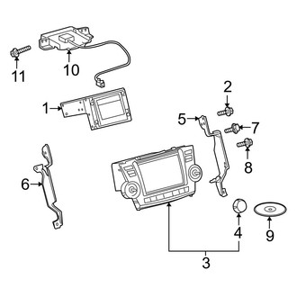 Toyota OE - Electrical - Navigation System Components (FULL HYBRID EV-GAS (FHEV))