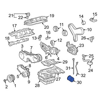 Toyota OE - Engine Oil Filter
