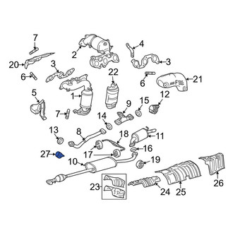 Toyota OE - Exhaust System Hanger