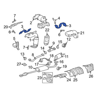 Toyota OE - Exhaust Manifold Gasket