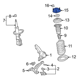 Toyota OE - Front Suspension Strut Mount