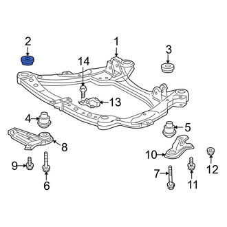 Toyota OE - Front Engine Cradle Bolt Washer