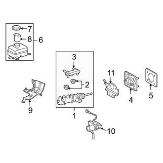 Toyota OE - Cowl - Components on Dash Panel (Hybrid / Hybrid Limited)