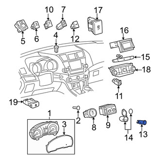 Toyota OE - 12 Volt Accessory Power Outlet