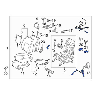 Toyota OE - Front Right Seat