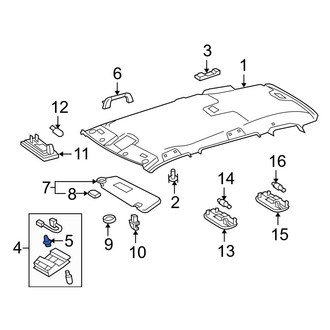Toyota OE - Navigation Microphone