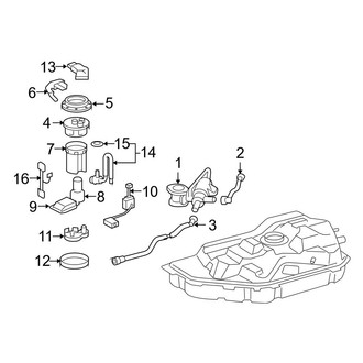 Toyota OE - Fuel System Components (Fuel Pump & Components)