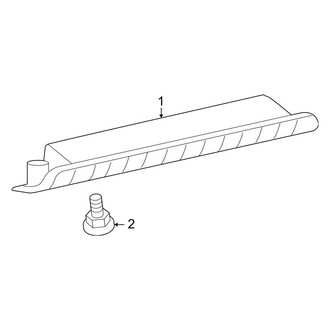 Toyota OE - Rear Lamps - High Mounted Stop Lamp (Hybrid / Hybrid Limited)