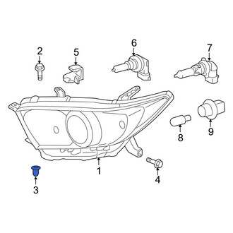 Toyota OE - Grille Grommet