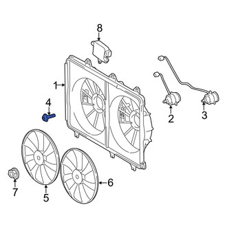Toyota OE - Engine Cooling Fan Motor Bolt
