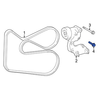Toyota OE - Accessory Drive Belt Idler Pulley Bolt