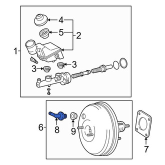 Toyota OE - Power Brake Booster Check Valve