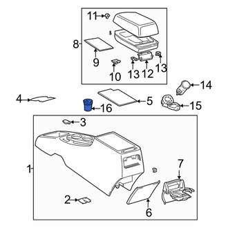 Toyota OE - Center Ash Tray