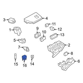 Toyota OE - Window Defroster Relay
