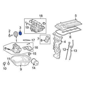 Toyota OE - Front Engine Crankshaft Seal