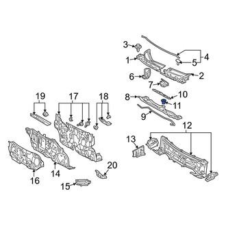 Toyota OE - Steering Coupling Boot Clip