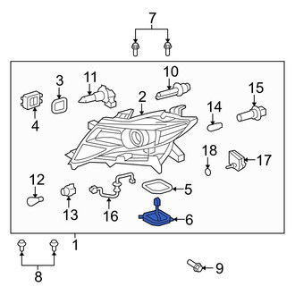 Toyota OE - Front Headlight Control Module