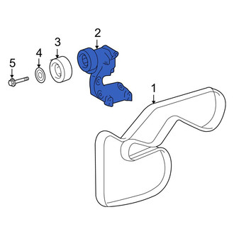 Toyota OE - Accessory Drive Belt Tensioner Assembly