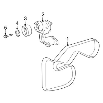 Toyota OE - Cooling - Belts & Pulleys (3.5L)
