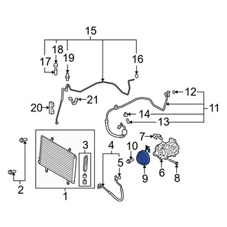 Toyota OE - A/C Compressor Clutch