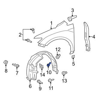 Toyota OE - Fender Liner Screw