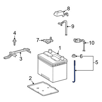Toyota OE - Battery Hold Down Stud