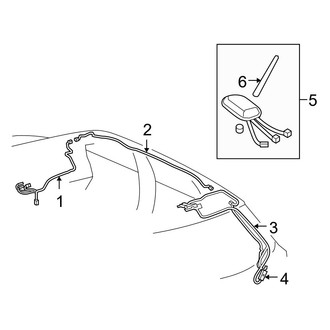 Toyota OE - Electrical - Antenna