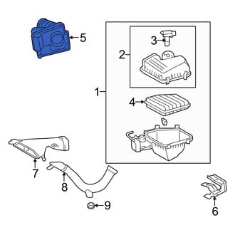 Toyota OE - Engine Air Intake Hose