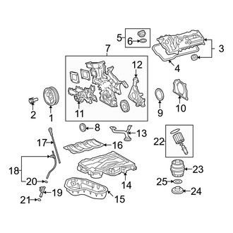 Toyota OE - Engine / Transaxle - Engine Parts (3.5L)