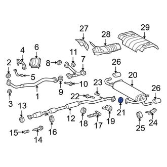 Toyota OE - Exhaust Pipe Connector Gasket
