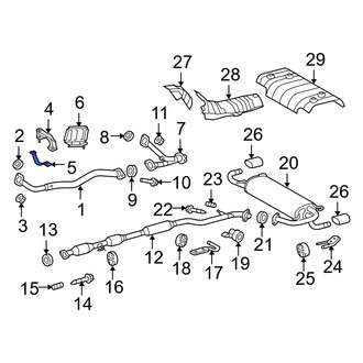 Toyota OE - Exhaust System Hanger Bracket
