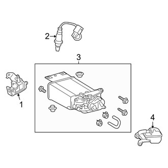 Toyota OE - Emission System - Emission Components