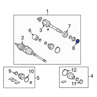 Toyota OE - Front Left CV Joint Splash Shield