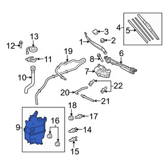Toyota OE - Washer Fluid Reservoir