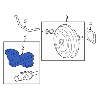 Toyota OE - Brake Master Cylinder Reservoir