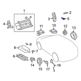 Toyota OE - Curtain Air Bag Bolt