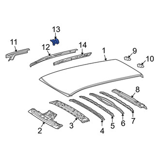 Toyota OE - Inner Roof Side Rail Bracket