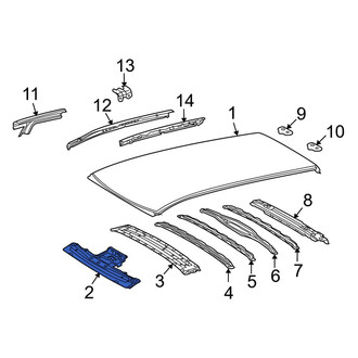 Toyota OE - Front Roof Header Panel
