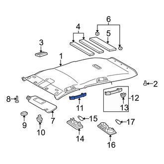 Toyota OE - Front Interior Grab Bar