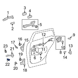 Toyota OE - Door Check Bolt