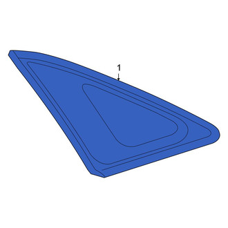 Toyota OE - Rear Left Quarter Glass