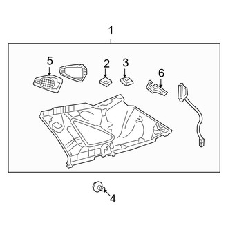 Toyota OE - Quarter Panel - Interior Trim