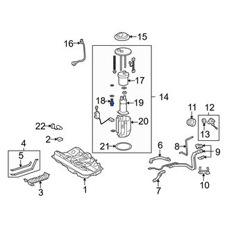 Toyota OE - Fuel Injection Pressure Regulator