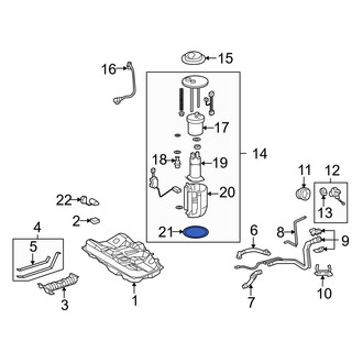 Toyota OE - Fuel Pump Tank Seal