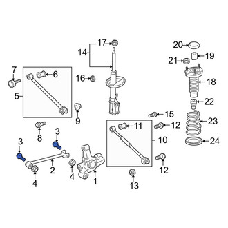 Toyota OE - Suspension Trailing Arm Bolt